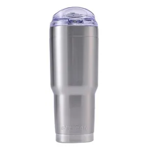 Traveler Tumbler with Slide Lid - 22 oz, Silver