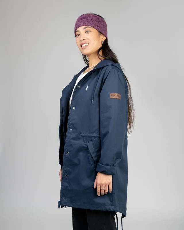 TreeJacket Parka Women Navy