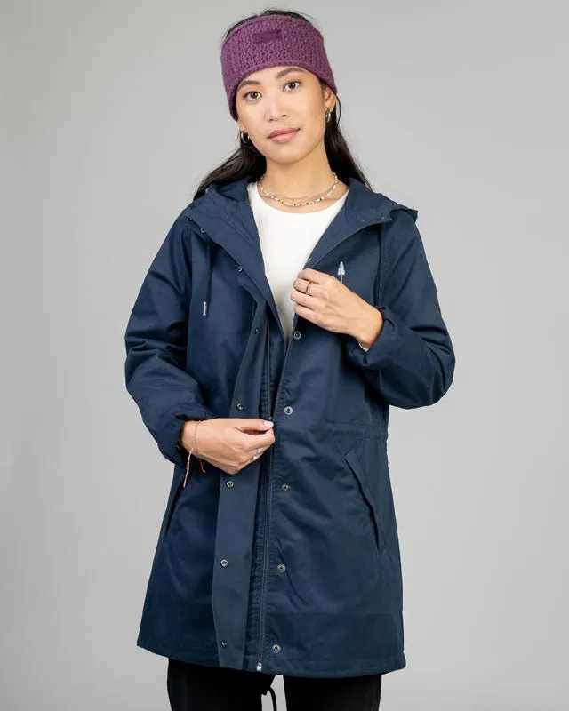 TreeJacket Parka Women Navy