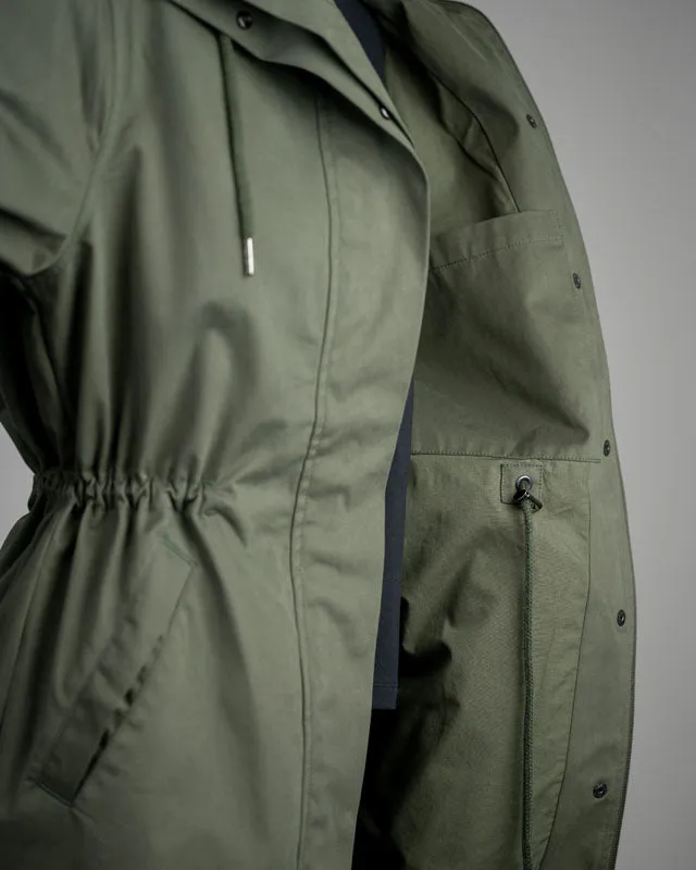 TreeJacket Parka Women Olive