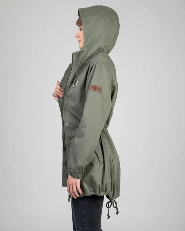 TreeJacket Parka Women Olive