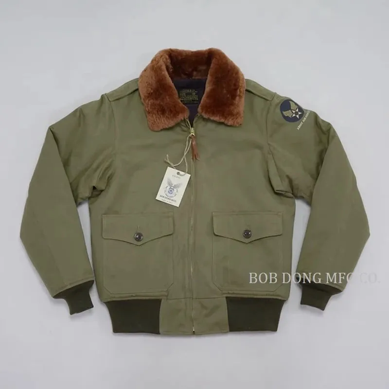 USAAF Type B-10 Flight Jacket with Wool Lining - Military Flying Jacket