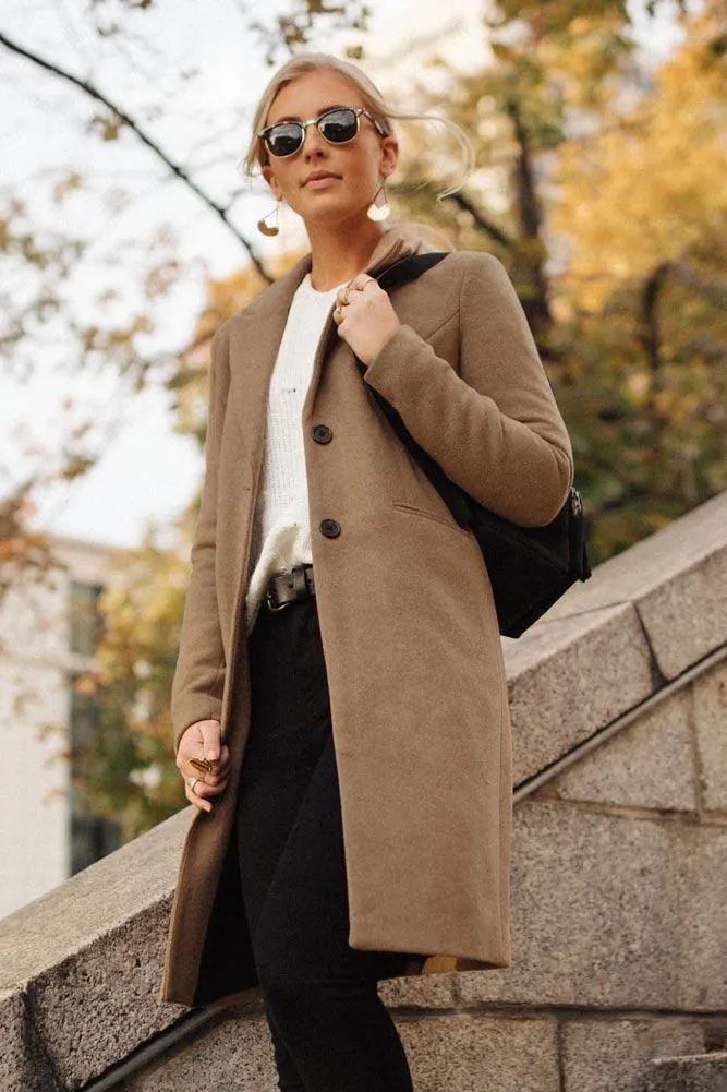 Vero Moda Moscow Coat in Brown