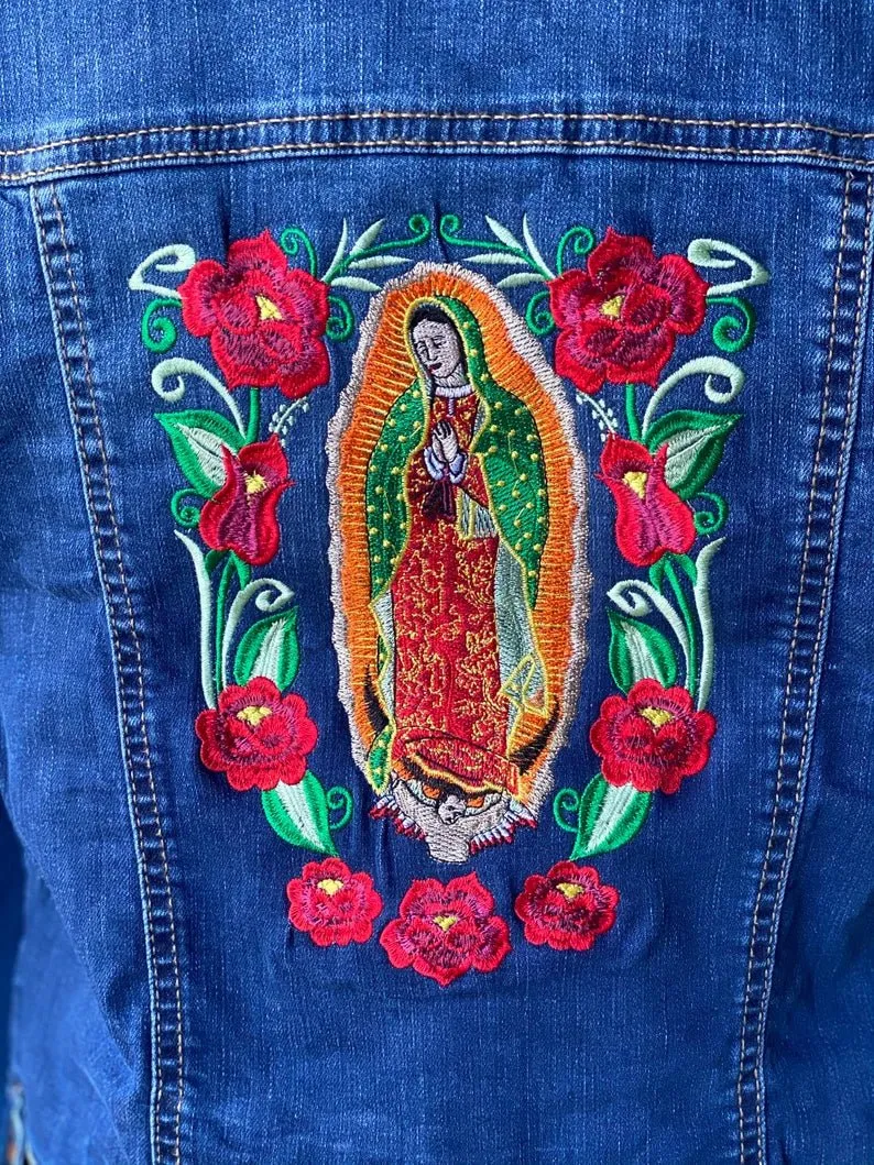 Virgen de Guadalupe Denim Jacket