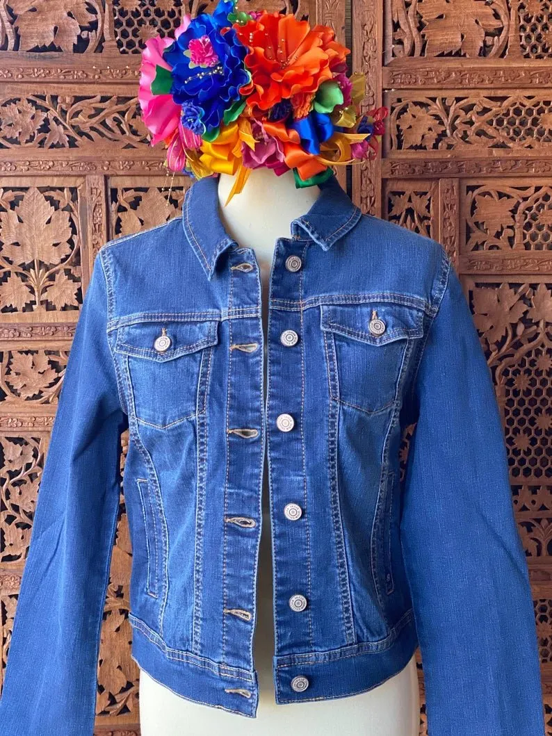 Virgen de Guadalupe Denim Jacket