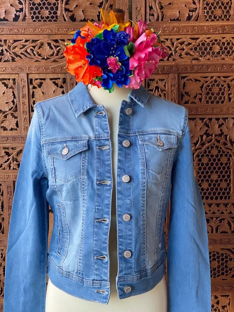 Virgen de Guadalupe Denim Jacket