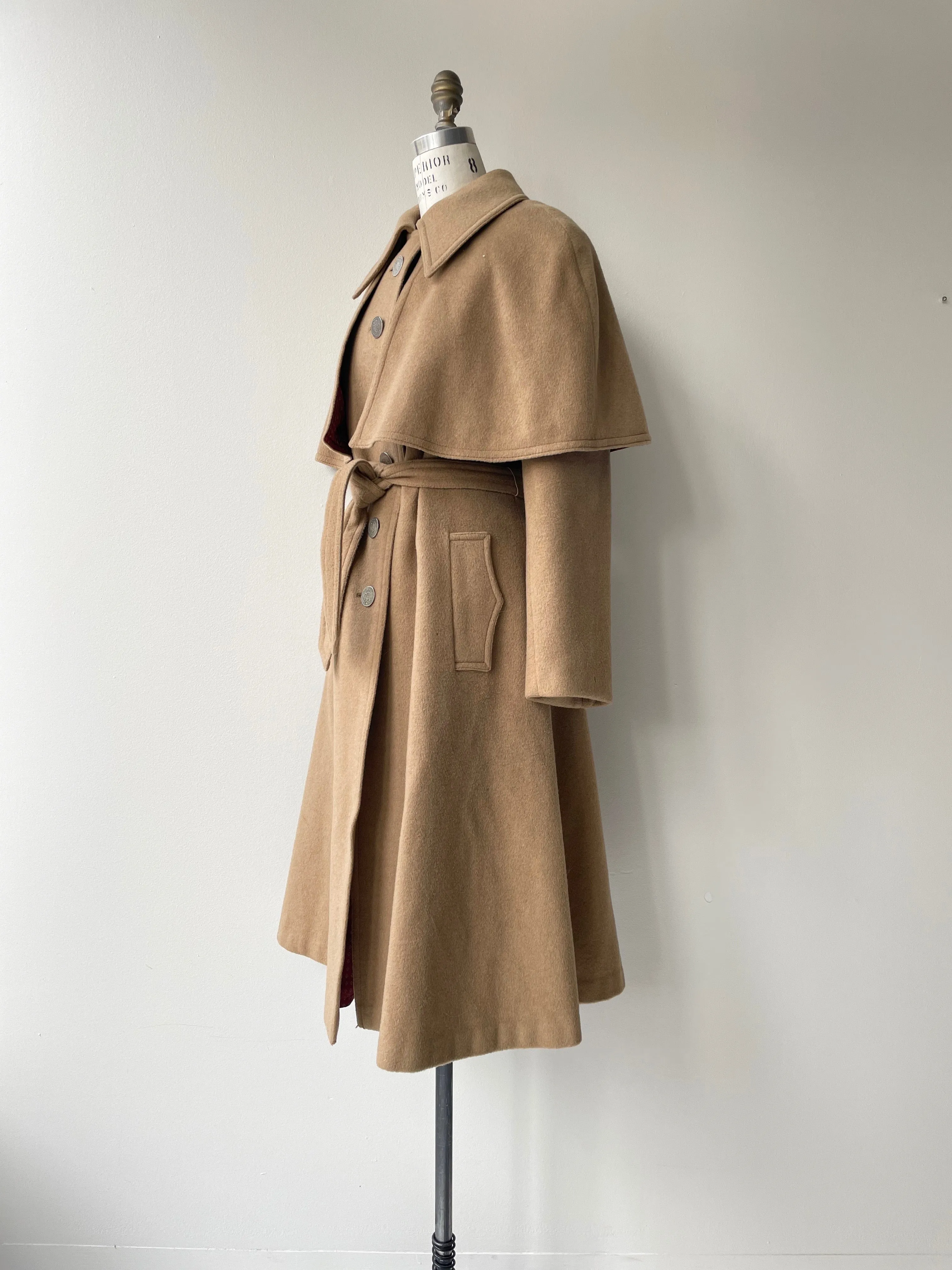 Wolfstaedter Camel Wool Trench