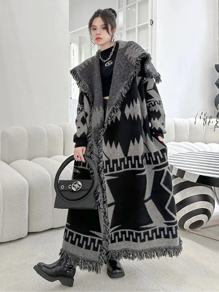 Women's Truly Oversized Thick Knitted Coat